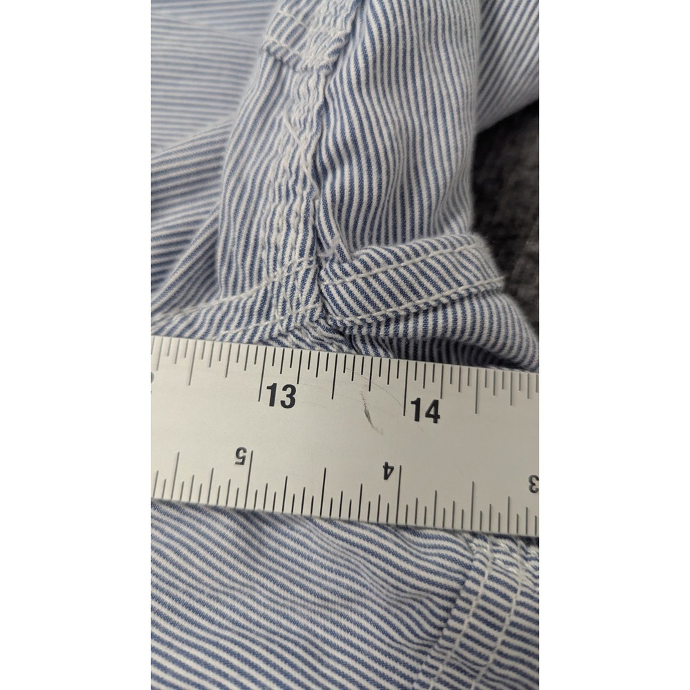 Polo Ralph Lauren Shorts Men's Blue‎ White 42T Seersucker Cargo Chinos Old Money - Picture 8 of 16
